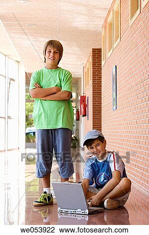boy, child, companion, computer View Large Photo Image Stock Image - boy, child, companion, computer. Fotosearch
