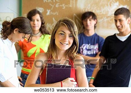 boy, classroom, brunette, adolescence View Large Photo Image Stock Image - boy, classroom, brunette, adolescence. Fotosearch