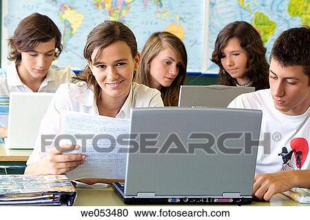 boy, companion, classroom, adolescence View Large Photo Image Stock Image - boy, companion, classroom, adolescence. Fotosearch