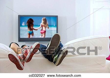 Stock Photo - boy, contemporary, child, brother, at-home. Fotosearch