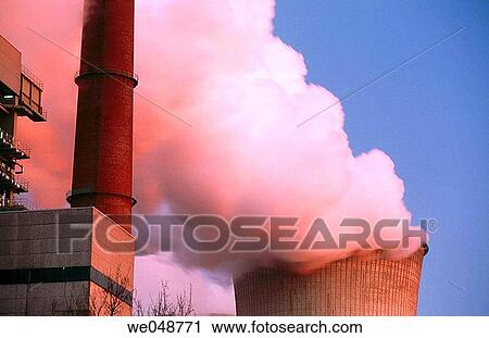Brown coal-fired power station, Neurath near Cologne. North Rhine-Westphalia, Germany View Large Photo Image Stock Image - Brown coal-fired power station, Neurath near Cologne. North Rhine-Westphalia, Germany. Fotosearch