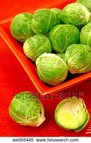 Stock Photography - Brussels sprouts. Fotosearch