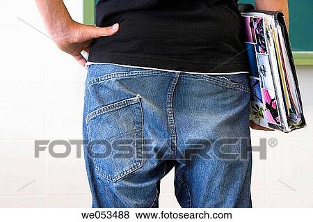 carrying, Attache case, carry, boy, back view, adolescence View Large Photo Image Stock Photo - carrying, Attache case, carry, boy, back view, adolescence. Fotosearch