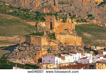 Castle, B? dmar. Ja? n province, Andalusia, Spain View Large Photo Image Stock Image - Castle, B? dmar. Ja? n province, Andalusia, Spain. Fotosearch
