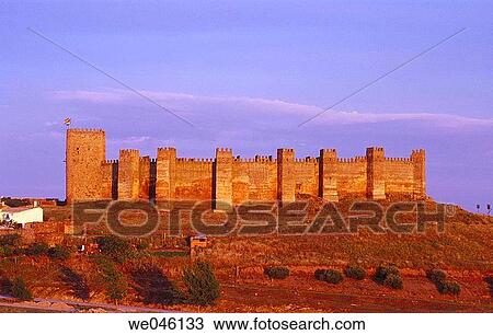 Castle, Ba±os de la Encina. Ja? n province, Andalusia, Spain View Large Photo Image Stock Image - Castle, Ba±os de la Encina. Ja? n province, Andalusia, Spain. Fotosearch