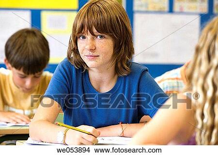 child, classroom, contemporary, education View Large Photo Image Picture - child, classroom, contemporary, education. Fotosearch