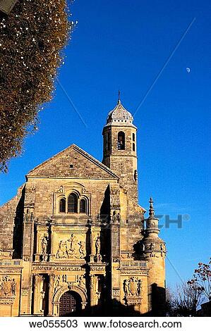 Church of the Salvador,? beda. Ja? n province, Andalusia, Spain View Large Photo Image Stock Image - Church of the Salvador,? beda. Ja? n province, Andalusia, Spain. Fotosearch
