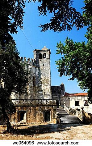 Convent of the Order of Christ, Tomar. Portugal View Large Photo Image Stock Photograph - Convent of the Order of Christ, Tomar. Portugal. Fotosearch