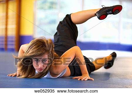 Dance exercises, aerobics, Nikewomen, gym View Large Photo Image Stock Photography - Dance exercises, aerobics, Nikewomen, gym. Fotosearch
