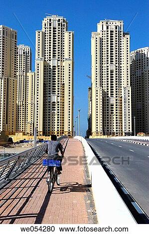 Expansion of the city: ambitious residential projects. Emirate of Dubai. United Arab Emirates on the Persian Gulf. View Large Photo Image Stock Image - Expansion of the city: ambitious residential projects. Emirate of Dubai. United Arab Emirates on the Persian Gulf.. Fotosearch