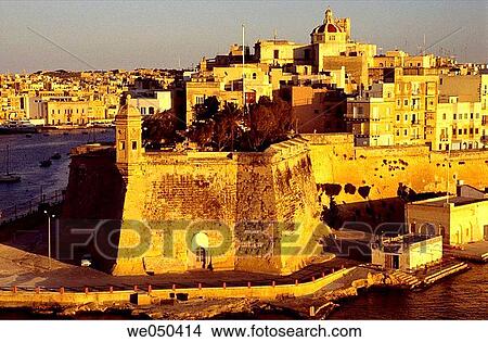 Fort St. Angelo, Valletta. Malta View Large Photo Image Picture - Fort St. Angelo, Valletta. Malta. Fotosearch