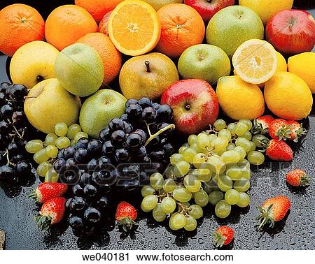 Stock Image - Fruits. Fotosearch