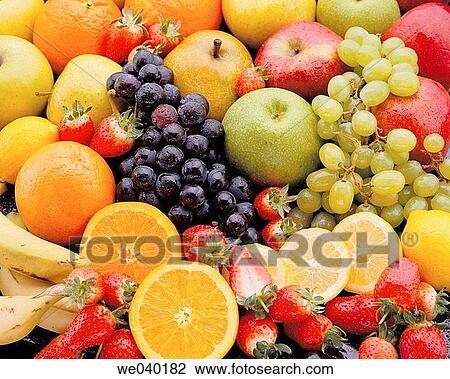 Stock Image - Fruits. Fotosearch