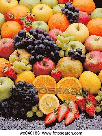 Stock Image - Fruits. Fotosearch