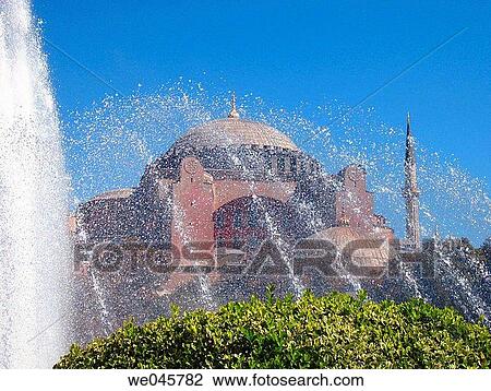 Hagia Sofia Mosque, Istanbul View Large Photo Image Stock Image - Hagia Sofia Mosque, Istanbul. Fotosearch
