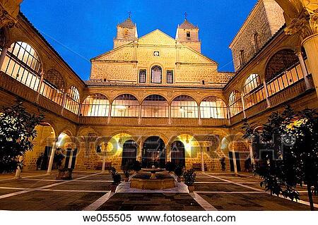Hospital de Santiago built in the 16th century,? beda. Ja? n province, Andalusia. Spain View Large Photo Image Stock Photography - Hospital de Santiago built in the 16th century,? beda. Ja? n province, Andalusia. Spain. Fotosearch