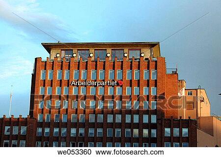 House of the norwegian Labour-Party in the norwegian capital Oslo, Norway, Scandinavia, Europe. View Large Photo Image Stock Image - House of the norwegian Labour-Party in the norwegian capital Oslo, Norway, Scandinavia, Europe.. Fotosearch