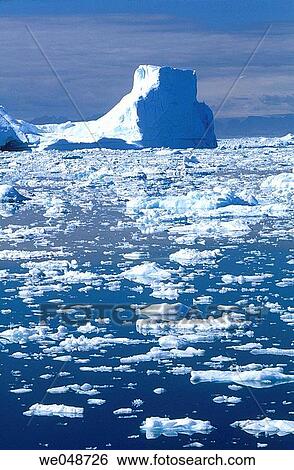 Iceberg Llulissat. Diskobay. Greenland. August. View Large Photo Image Stock Photograph - Iceberg Llulissat. Diskobay. Greenland. August.. Fotosearch