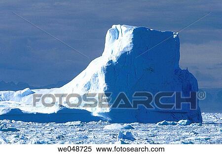 Stock Photography - Iceberg Llulissat. Diskobay. Greenland. August.. Fotosearch