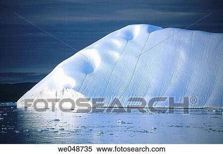 Iceberg Llulissat. Diskobay. Greenland. August. View Large Photo Image Stock Photography - Iceberg Llulissat. Diskobay. Greenland. August.. Fotosearch