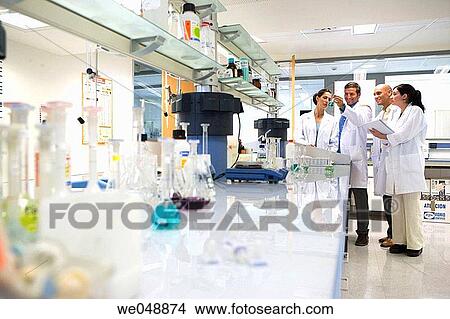 Picture - Inasmet-Tecnalia Foundation, Technology and Research Centre, San Sebastian Technological Park, Basque Country. Chemical Lab. Fotosearch