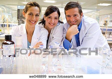Stock Photo - Inasmet-Tecnalia Foundation, Technology and Research Centre, San Sebastian Technological Park, Basque Country. Flask, solution preparation, microbiology lab. Fotosearch
