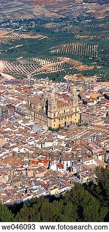 Ja? n. Andalusia, Spain View Large Photo Image Stock Image - Ja? n. Andalusia, Spain. Fotosearch