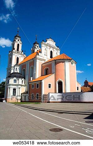 July 2006. Sunny day in old-city of Vilnius View Large Photo Image Stock Photo - July 2006. Sunny day in old-city of Vilnius. Fotosearch