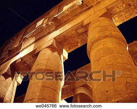 Stock Photograph - Karnak Temple, Luxor. Fotosearch