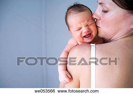 Stock Photograph - Mother and Baby. Fotosearch