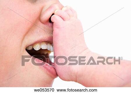 Mother Playinf with Baby Foot View Large Photo Image Stock Image - Mother Playinf with Baby Foot. Fotosearch