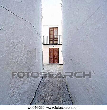 Narrow street, Quesada. Ja? n province, Andalusia, Spain View Large Photo Image Stock Photo - Narrow street, Quesada. Ja? n province, Andalusia, Spain. Fotosearch