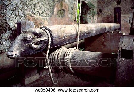 Old water mill, Pompeii. Campania, Italy View Large Photo Image Stock Photo - Old water mill, Pompeii. Campania, Italy. Fotosearch