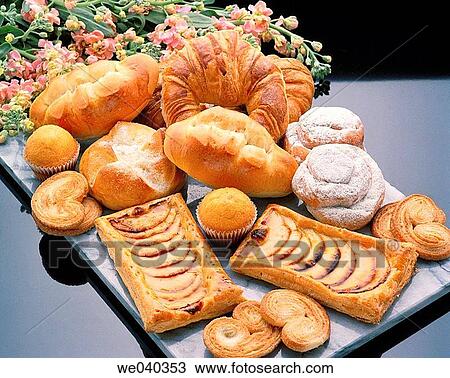 Stock Image - Pastries. Fotosearch