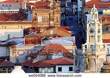 Porto. Portugal View Large Photo Image Stock Photo - Porto. Portugal. Fotosearch