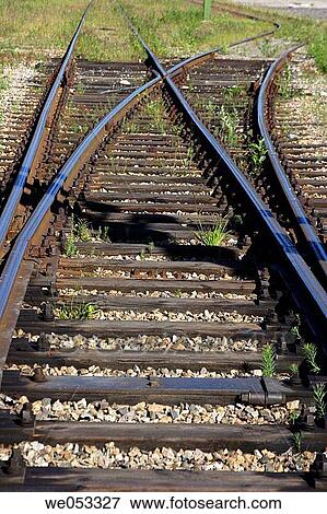 Railway tracks, Sundsvall, V? sterorrlands l? n, Lapland, Sweden, Scandinavia, Europe View Large Photo Image Stock Photo - Railway tracks, Sundsvall, V? sterorrlands l? n, Lapland, Sweden, Scandinavia, Europe. Fotosearch