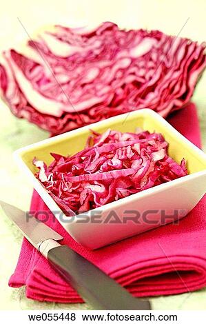 Stock Photo - Red cabbage. Fotosearch