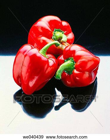Red peppers View Large Photo Image Stock Photo - Red peppers. Fotosearch