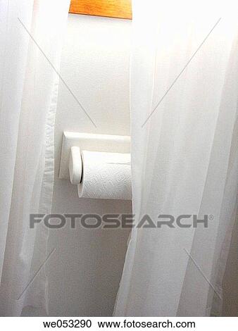 Roll of Toilet Paper View Large Photo Image Stock Image - Roll of Toilet Paper. Fotosearch