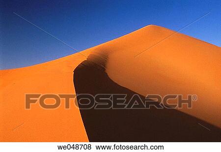 Sand dunes, desert. Sahara, Grand Erg Oriental. Algeria. November. View Large Photo Image Stock Photo - Sand dunes, desert. Sahara, Grand Erg Oriental. Algeria. November.. Fotosearch