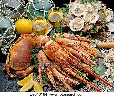 Seafood View Large Photo Image Picture - Seafood. Fotosearch