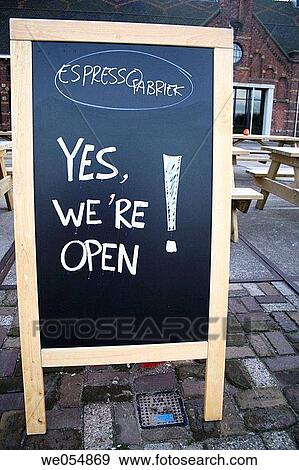 Sign of street caf? in Amsterdam, Westergasfabriek, Westerpark, Holland, Netherlands View Large Photo Image Stock Photo - Sign of street caf? in Amsterdam, Westergasfabriek, Westerpark, Holland, Netherlands. Fotosearch