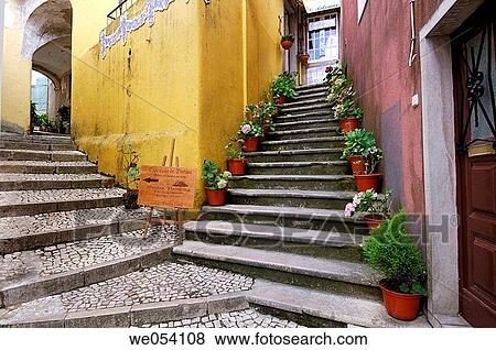 Sintra. Portugal View Large Photo Image Stock Photo - Sintra. Portugal. Fotosearch