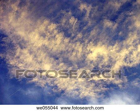 Picture - Sky and clouds. Pune, Maharashtra, India.. Fotosearch