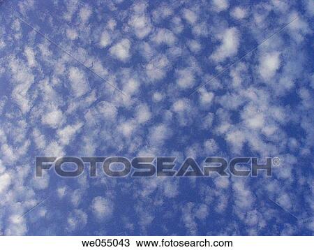 Stock Image - Sky and clouds. Pune, Maharashtra, India.. Fotosearch
