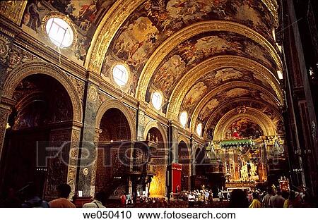 St. John's co-cathedral, Valletta. Malta View Large Photo Image Stock Image - St. John's co-cathedral, Valletta. Malta. Fotosearch