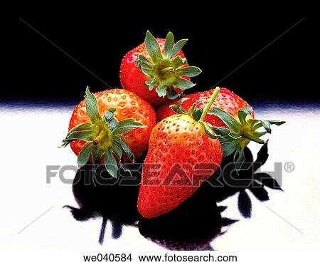 Strawberries View Large Photo Image Picture - Strawberries. Fotosearch