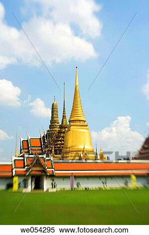 Thailand. Bangkok. Wat Phra Keo Temple View Large Photo Image Stock Photography - Thailand. Bangkok. Wat Phra Keo Temple. Fotosearch