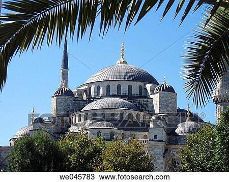 The Blue Mosque, Istanbul View Large Photo Image Stock Image - The Blue Mosque, Istanbul. Fotosearch