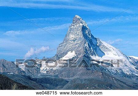 Stock Photography - The Matterhorn. Zermatt. Valais. Switzerland. September.. Fotosearch